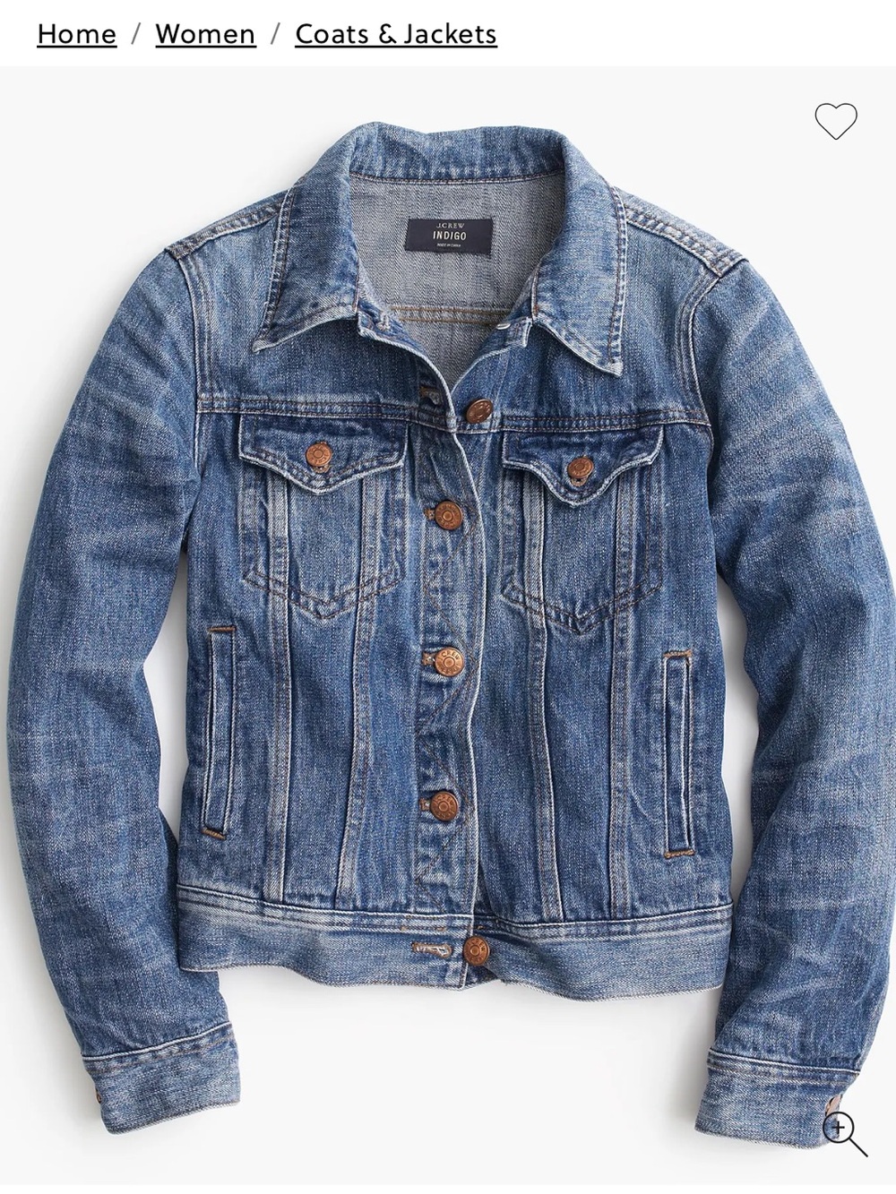J.Crew Classic Denim Jacket